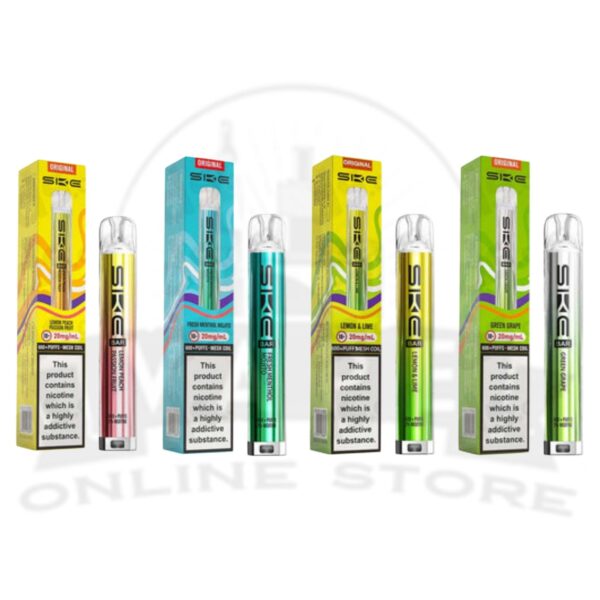 Box Of 10 SKE Bar 600 Compliant Prefilled Pod Kit