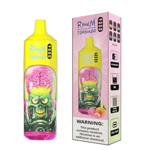 Pink Lemonade – RandM TORNADO – 9000 puffs 0% Nic