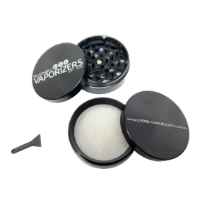 SYDNEY VAPORIZERS BLACK METAL 4PC HERB GRINDER 60MM - Image 5