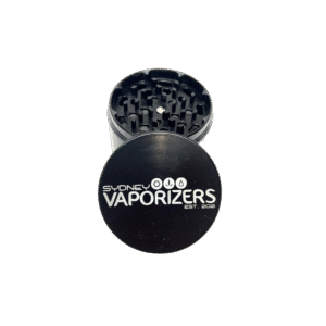 SYDNEY VAPORIZERS BLACK METAL 4PC HERB GRINDER 60MM - Image 2