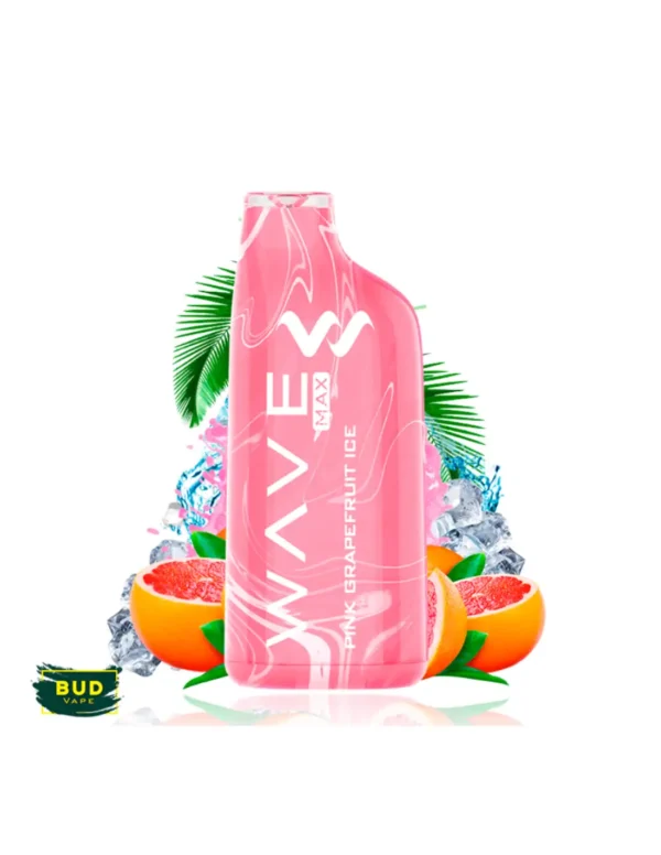 Vape Descartável – Bud Wave Vape 8000 Puffs – Pink Grapefruit Ice
